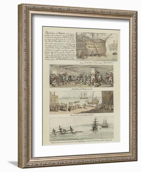 Rowlandson's Tour in a Post Chaise, 1782-Thomas Rowlandson-Framed Giclee Print