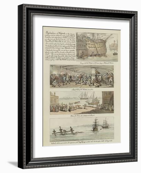 Rowlandson's Tour in a Post Chaise, 1782-Thomas Rowlandson-Framed Giclee Print