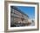 Rows of bicycles outside the Christiansborgs Palace, home of the Danish Parliament, Copenhagen-Jean Brooks-Framed Photographic Print