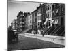 Rows of Brownstone Apartment Buildings, Some with Striped Awnings, on 88th St. Near Amsterdam Ave-Wallace G^ Levison-Mounted Photographic Print