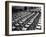 Rows of Finished Jeeps Churned Out in Mass Production for War Effort as WWII Allies-Dmitri Kessel-Framed Premium Photographic Print