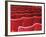 Rows of Red Theatre Seats-Kevin Walsh-Framed Photographic Print