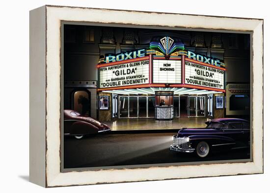 Roxie Picture Show-Helen Flint-Framed Stretched Canvas