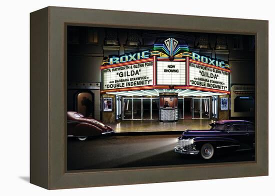 Roxie Picture Show-Helen Flint-Framed Stretched Canvas