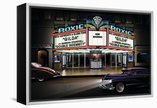 Roxie Picture Show-Helen Flint-Framed Stretched Canvas