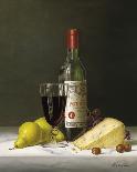 Decanter of Port with Cheeses and Plums-Roy Hodrien-Giclee Print