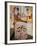 Roy Lichtenstein Holding Completed Painting-John Loengard-Framed Premium Photographic Print