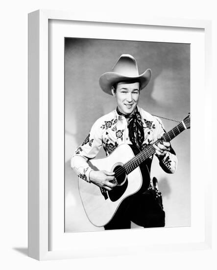 Roy Rogers, c. 1940s-null-Framed Photo