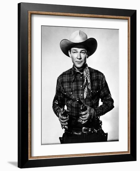 Roy Rogers, ca. 1940s-null-Framed Photo