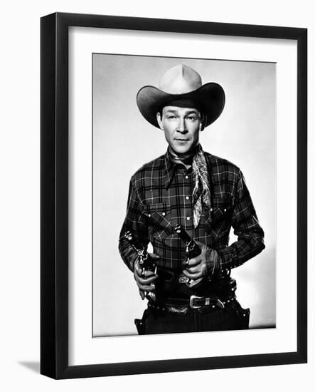 Roy Rogers, ca. 1940s-null-Framed Photo