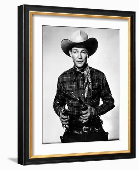 Roy Rogers, ca. 1940s-null-Framed Photo