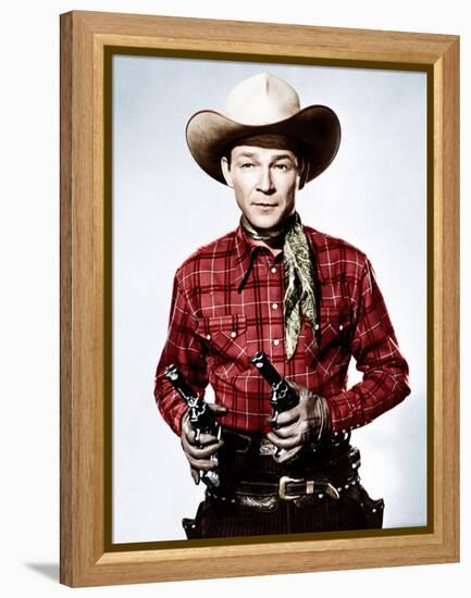 Roy Rogers, ca. 1940s-null-Framed Stretched Canvas