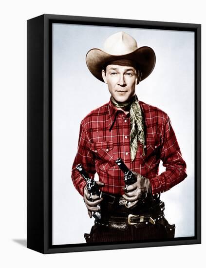 Roy Rogers, ca. 1940s-null-Framed Stretched Canvas