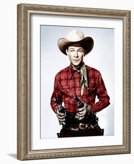 Roy Rogers, ca. 1940s-null-Framed Photo