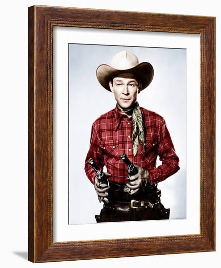 Roy Rogers, ca. 1940s-null-Framed Photo