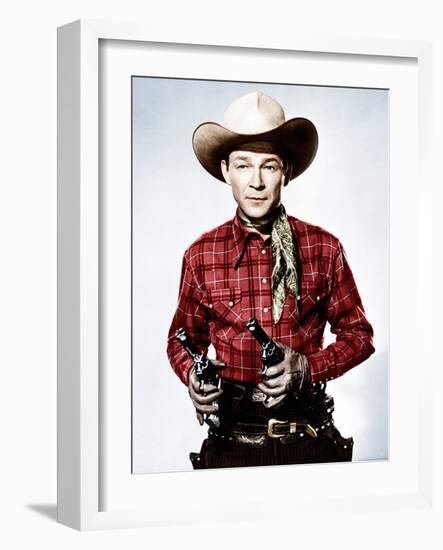 Roy Rogers, ca. 1940s-null-Framed Photo