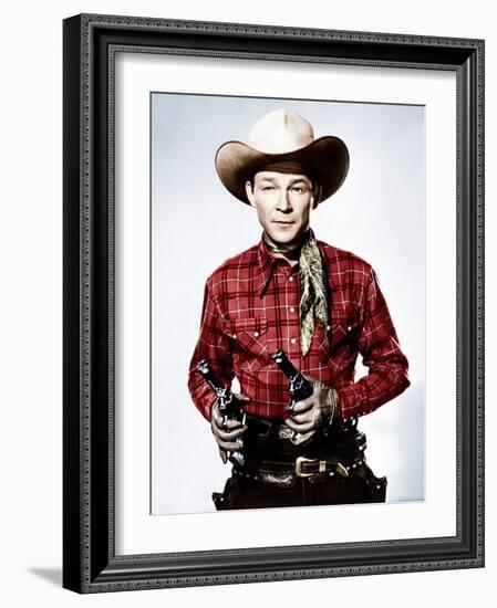 Roy Rogers, ca. 1940s-null-Framed Photo