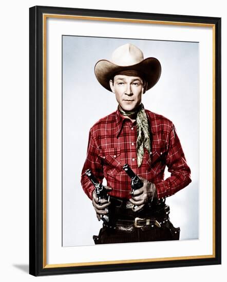Roy Rogers, ca. 1940s-null-Framed Photo