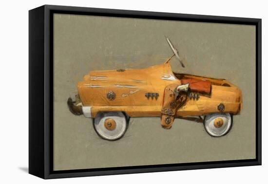 Roy Rogers Pedal Car-Michelle Calkins-Framed Stretched Canvas