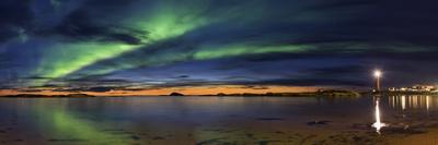 Northern Lights-Roy Samuelsen-Stretched Canvas