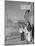 Roy Takeno, Editor, and Group, Manzanar Relocation Center, California-Ansel Adams-Mounted Photo