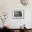 Roy Takeno's Desk, Manzanar Relocation Center-Ansel Adams-Framed Art Print displayed on a wall