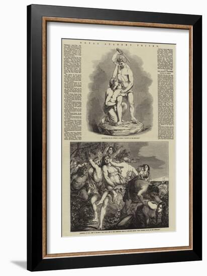 Royal Academy Prizes-John Everett Millais-Framed Giclee Print