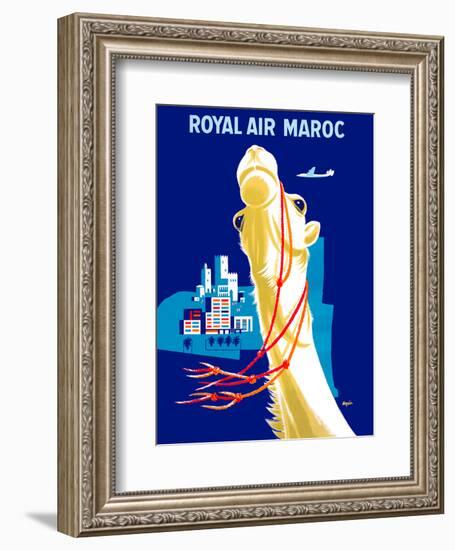 Royal Air Morocco (Maroc) Airlines-Seguin-Framed Art Print