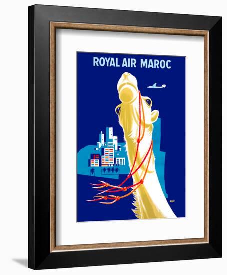 Royal Air Morocco (Maroc) Airlines-Seguin-Framed Art Print