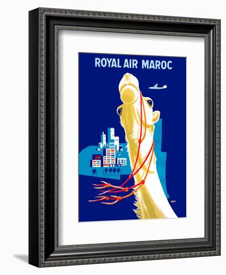 Royal Air Morocco (Maroc) Airlines-Seguin-Framed Art Print