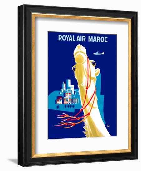 Royal Air Morocco (Maroc) Airlines-Seguin-Framed Art Print