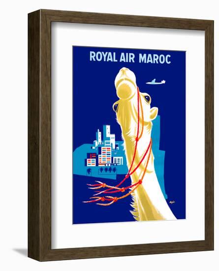 Royal Air Morocco (Maroc) Airlines-Seguin-Framed Art Print