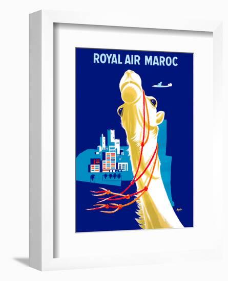 Royal Air Morocco (Maroc) Airlines-Seguin-Framed Art Print