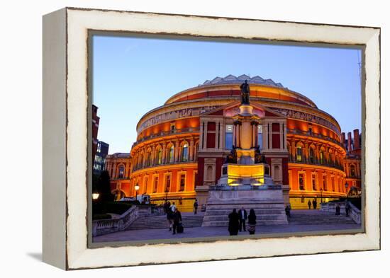 Royal Albert Hall, Kensington, London, England, United Kingdom, Europe-Carlo Morucchio-Framed Premier Image Canvas