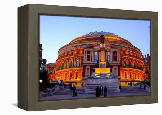 Royal Albert Hall, Kensington, London, England, United Kingdom, Europe-Carlo Morucchio-Framed Premier Image Canvas