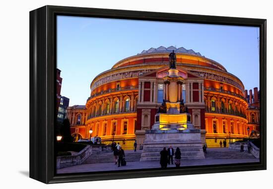 Royal Albert Hall, Kensington, London, England, United Kingdom, Europe-Carlo Morucchio-Framed Premier Image Canvas
