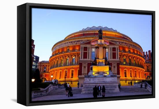 Royal Albert Hall, Kensington, London, England, United Kingdom, Europe-Carlo Morucchio-Framed Premier Image Canvas