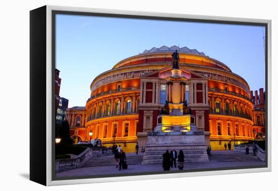 Royal Albert Hall, Kensington, London, England, United Kingdom, Europe-Carlo Morucchio-Framed Premier Image Canvas