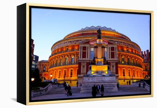 Royal Albert Hall, Kensington, London, England, United Kingdom, Europe-Carlo Morucchio-Framed Premier Image Canvas