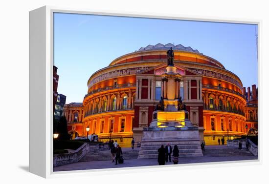 Royal Albert Hall, Kensington, London, England, United Kingdom, Europe-Carlo Morucchio-Framed Premier Image Canvas