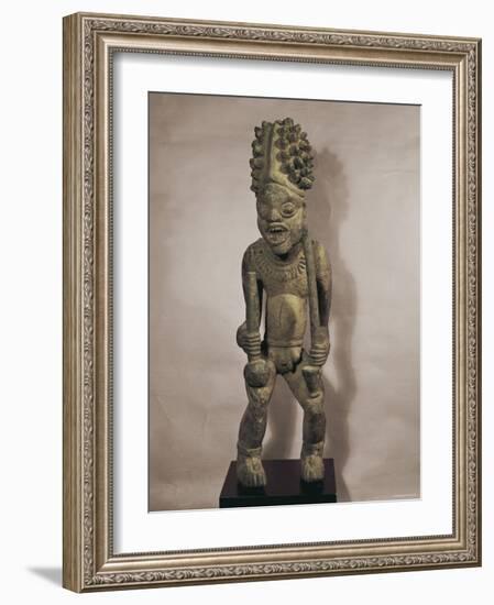 Royal Ancestor Figure, Cameroon, Bamileke-null-Framed Photographic Print