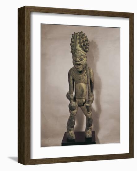 Royal Ancestor Figure, Cameroon, Bamileke-null-Framed Photographic Print