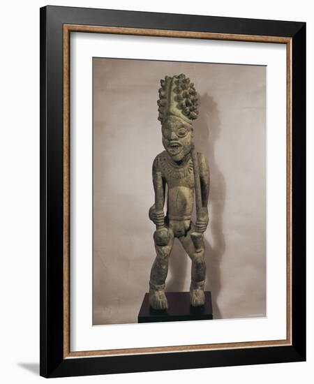 Royal Ancestor Figure, Cameroon, Bamileke-null-Framed Photographic Print