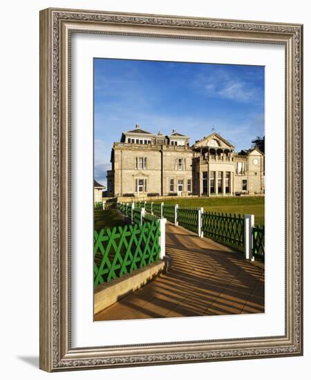 Royal and Ancient Golf Club, St. Andrews, Fife, Scotland, United Kingdom, Europe-Mark Sunderland-Framed Photographic Print