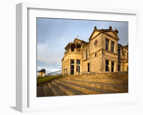 Royal and Ancient Golf Club, St. Andrews, Fife, Scotland, United Kingdom, Europe-Mark Sunderland-Framed Photographic Print