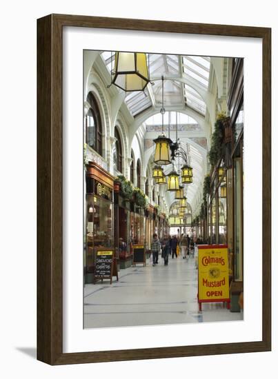 Royal Arcade, Norwich, Norfolk, 2010-Peter Thompson-Framed Photographic Print