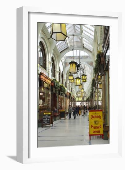 Royal Arcade, Norwich, Norfolk, 2010-Peter Thompson-Framed Photographic Print