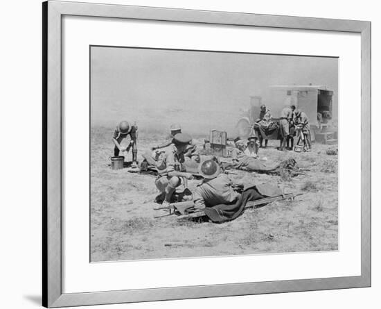 Royal Army Medical Corps WWII-null-Framed Photographic Print
