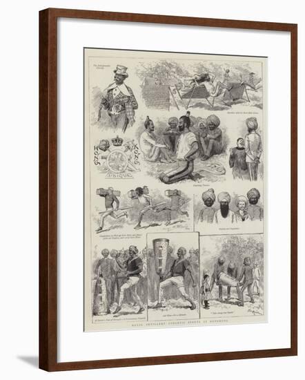 Royal Artillery Athletic Sports at Hongkong-Adrien Emmanuel Marie-Framed Giclee Print