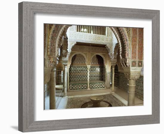 Royal Baths, Alhambra, Unesco World Heritage Site, Granada, Andalucia, Spain-Adam Woolfitt-Framed Photographic Print